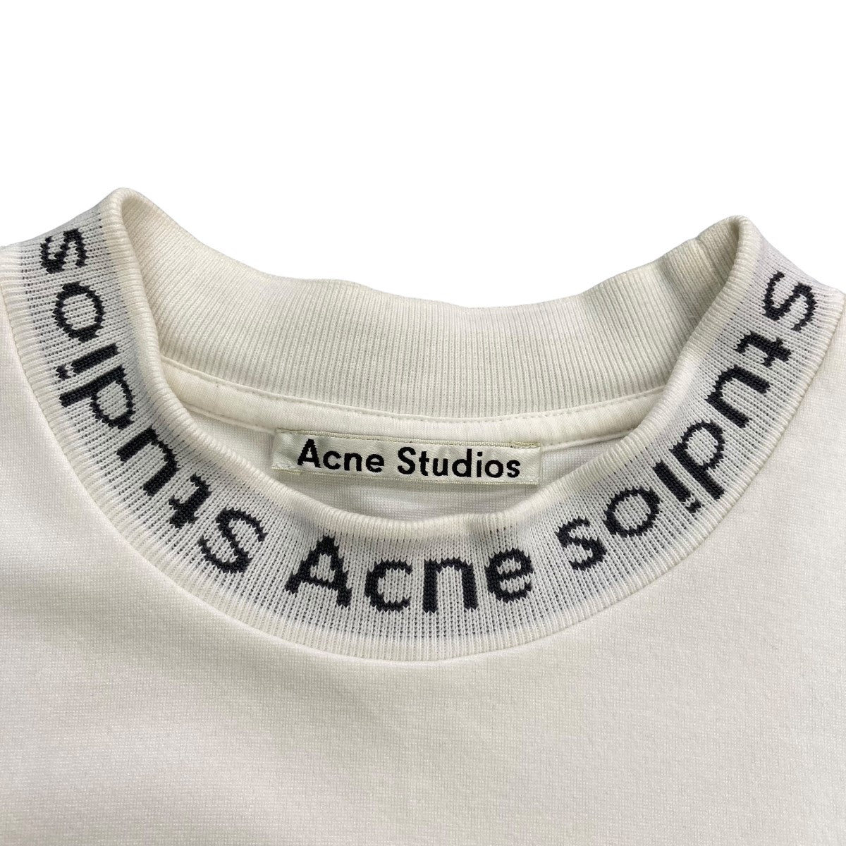 ACNE STUDIOS(アクネストゥディオズ) ロゴリブTシャツBL0004