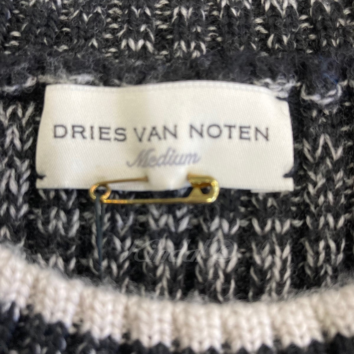 DRIES VAN NOTEN 「W．K．SWEATER」 クルーネックニットの古着・中古アイテム