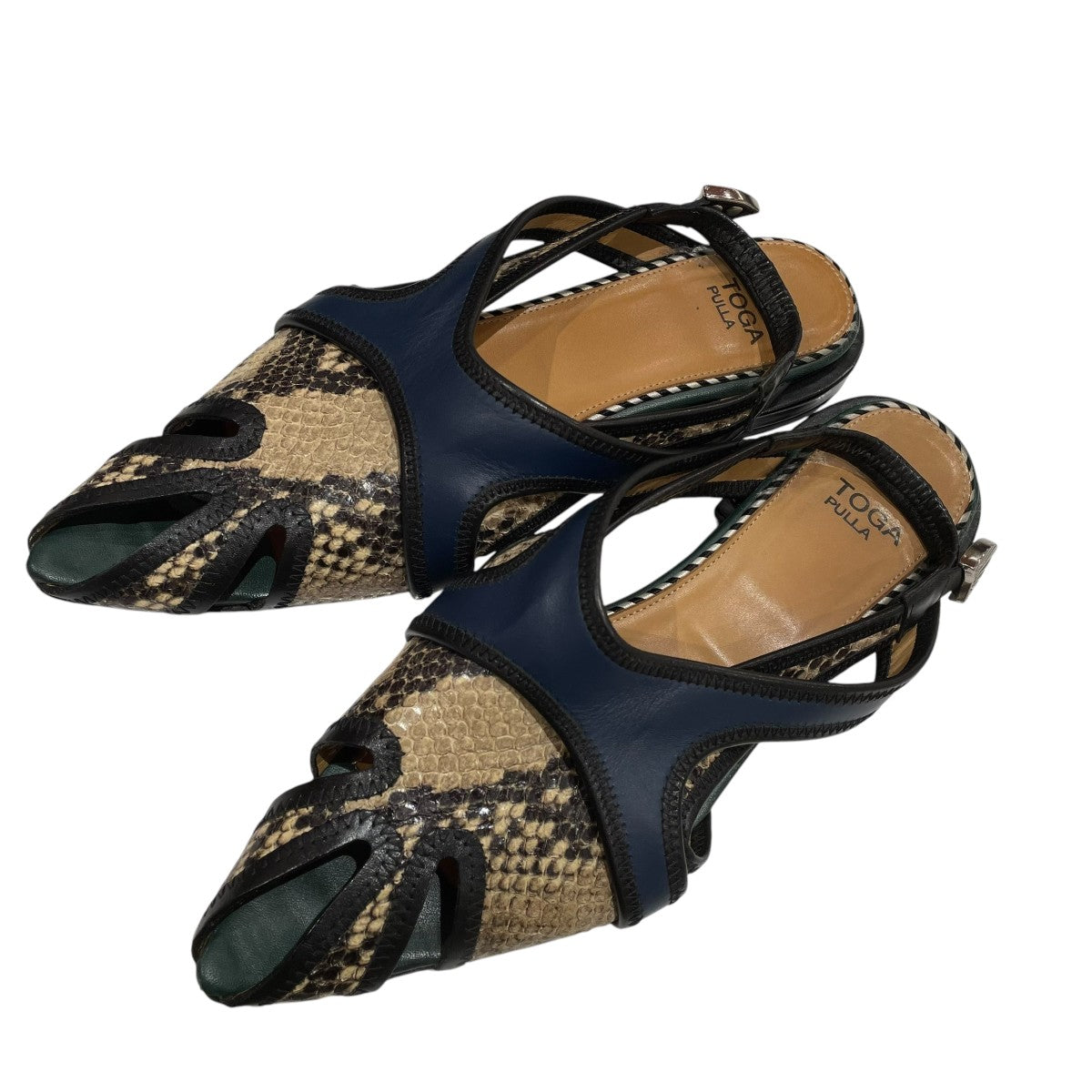 TOGA PULLA トーガプルラ　アーカイブス　パンプス　サンダル　ブーツ TOGA PULLA トーガ プルラ サンダル METAL SNEAKER SANDALS