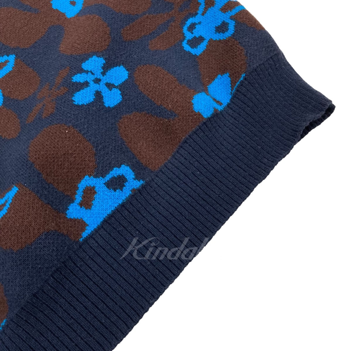 TTT MSW(ティー) 2023SS 「Flower Camo Knit Vest」 総柄ニットベスト 