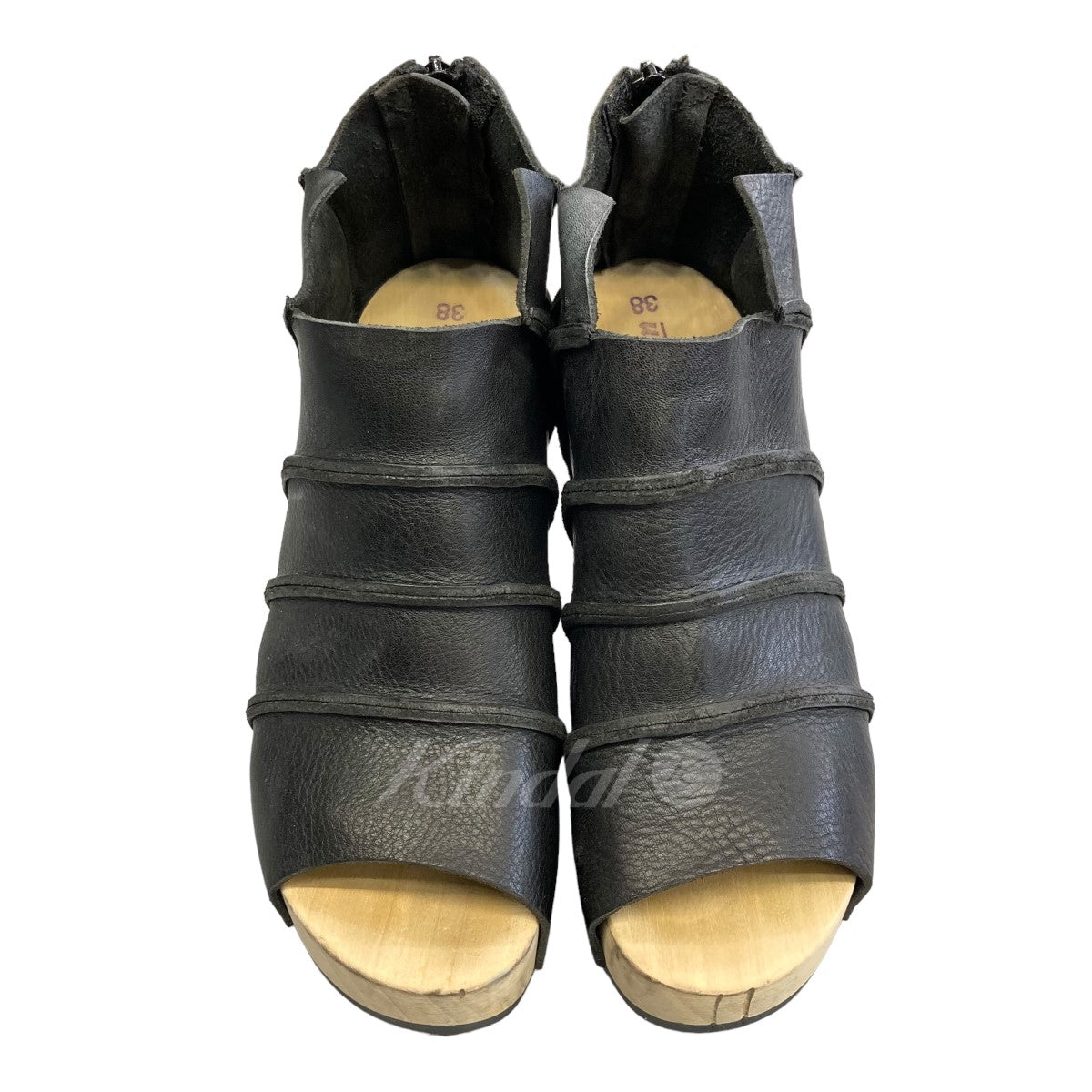 特注生産トリッペン Bilbao black 38 靴