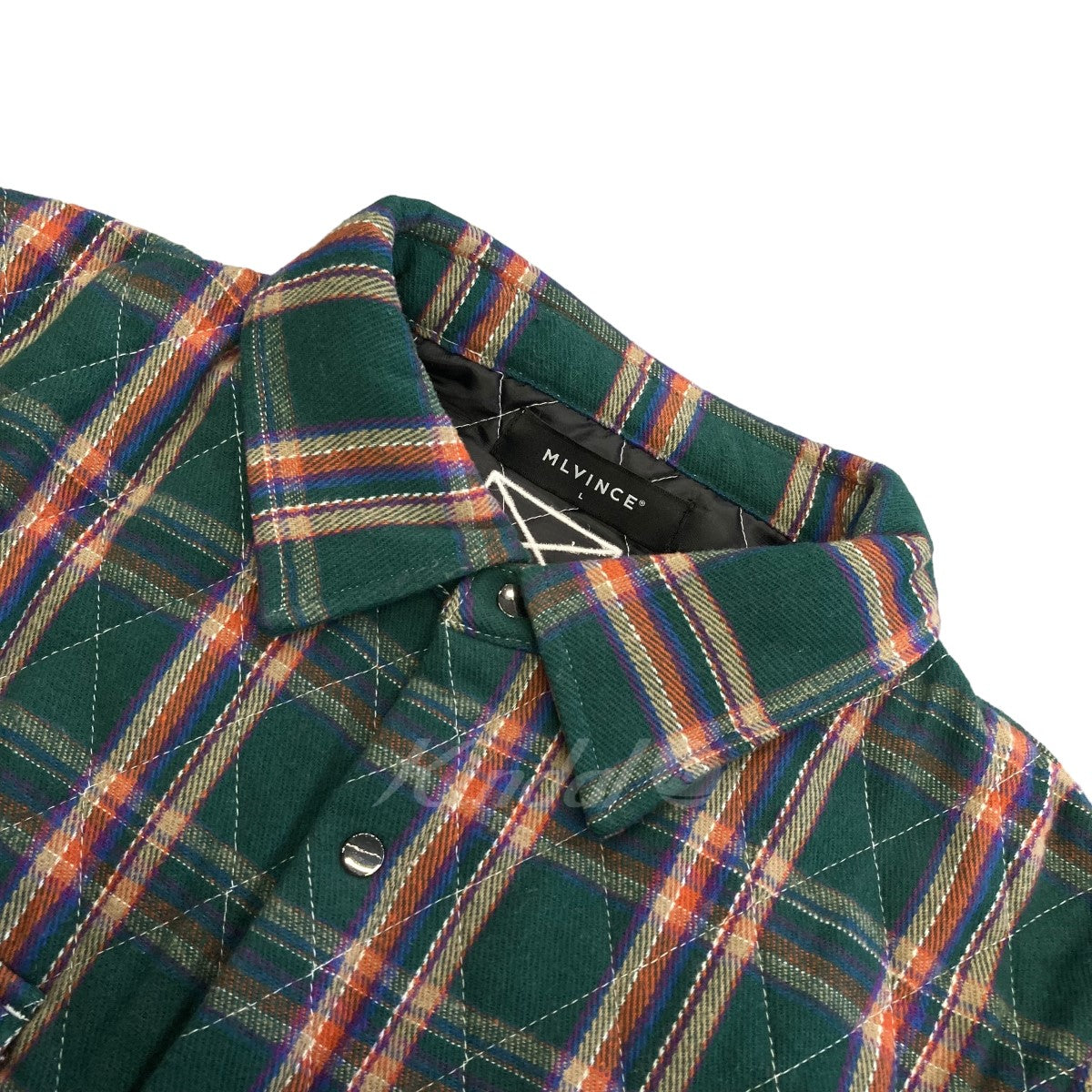 MLVINCE(メルヴィンス) 「QUILTED CHECK SHIRTS JACKET」 チェック柄 ...