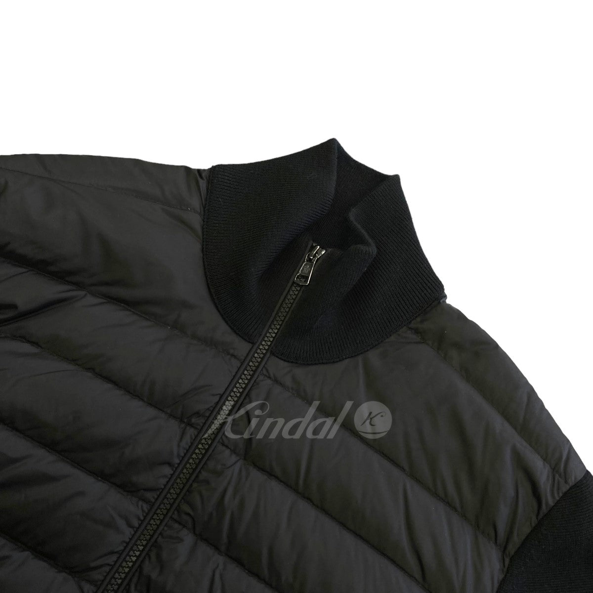 MONCLER 「MAGLIONE」 ダウン切替ジップニットの古着・中古アイテム