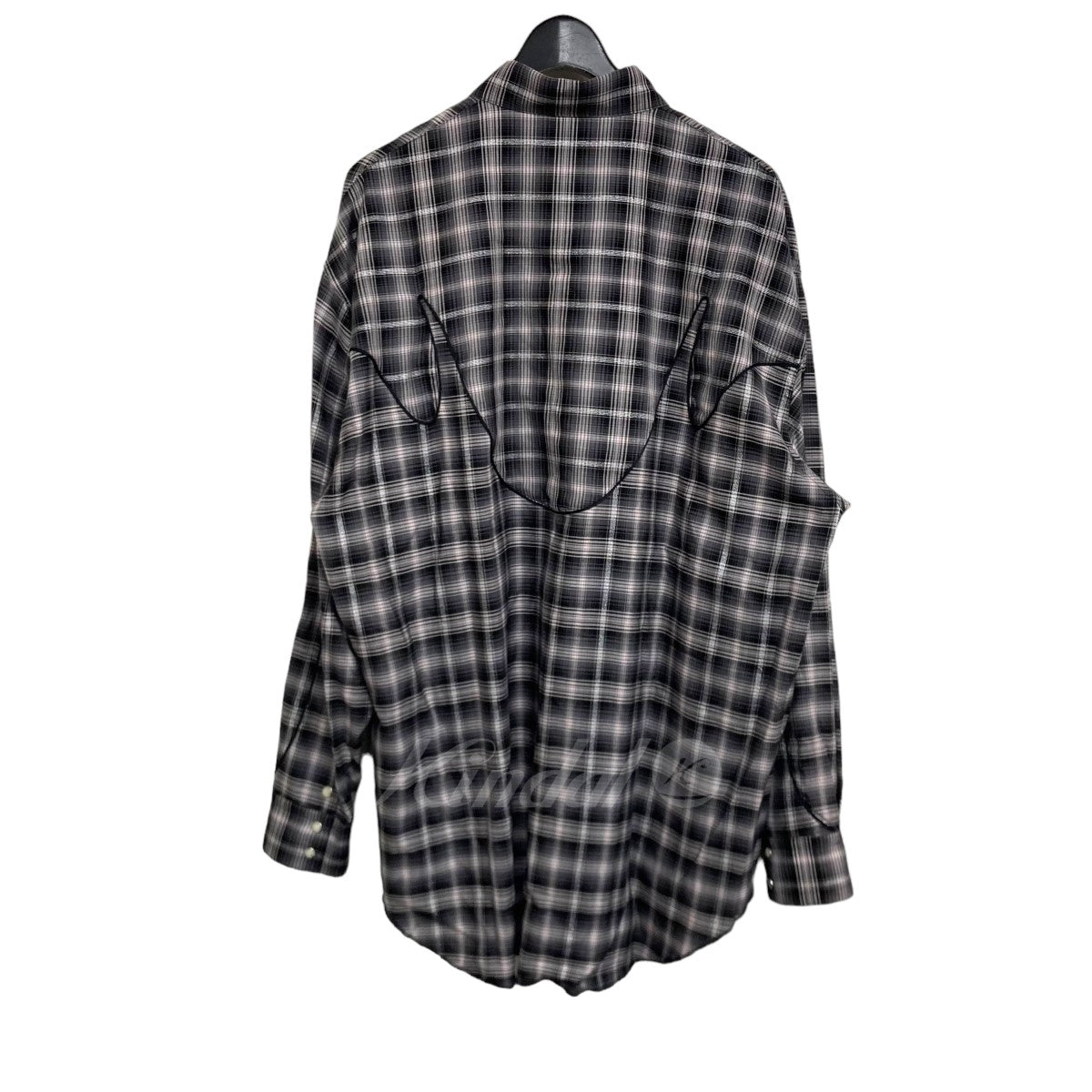 DAIRIKU(ダイリク) 2024SS 「Check Western Over Shirt」 ウエスタンチェックシャツ