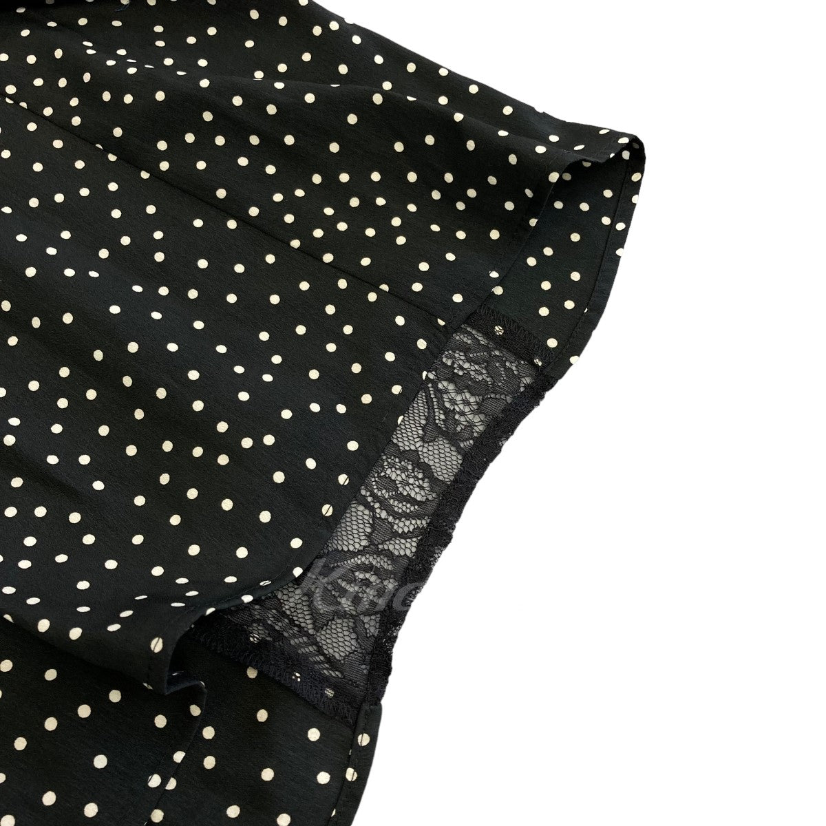 Her lip to(ハーリップトゥ) 「Lace-trimmed Pin Dot Dress」 ドット柄 ...