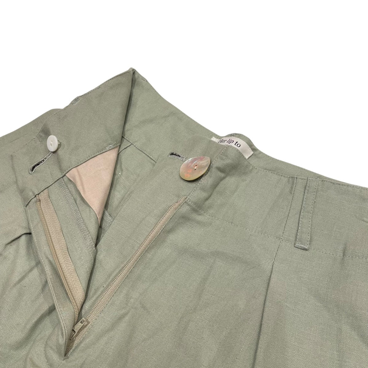 Her lip to(ハーリップトゥ) Shell Buttons Jacket Setup