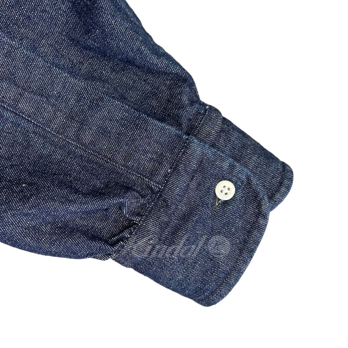 A．PRESSE(アプレッセ) 22AW「BD Denim Shirt」コットンデニムシャツ ...