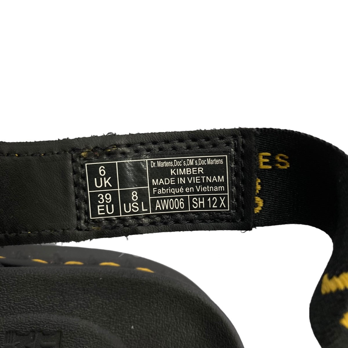 Dr．Martens(ドクターマーチン) 「KIMBER」 厚底ストラップサンダル