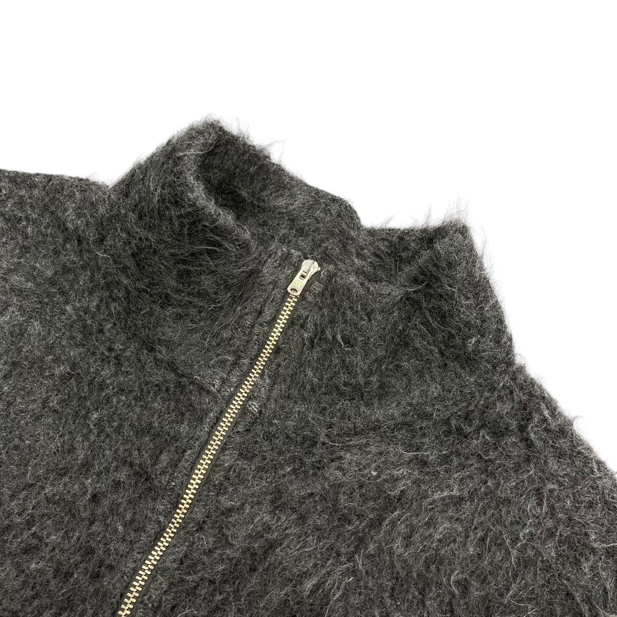OUR LEGACY(アワーレガシー) 22AWSHRUNKEN FULLZIP POLOモヘアジップ 