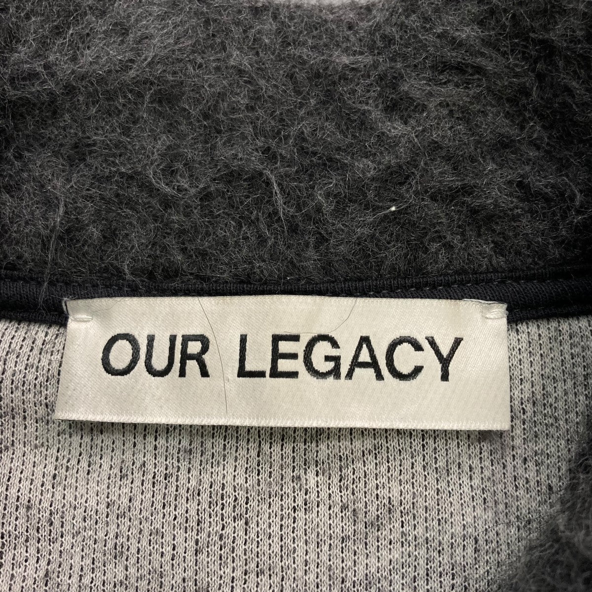 OUR LEGACY(アワーレガシー) 22AWSHRUNKEN FULLZIP POLOモヘアジップ 
