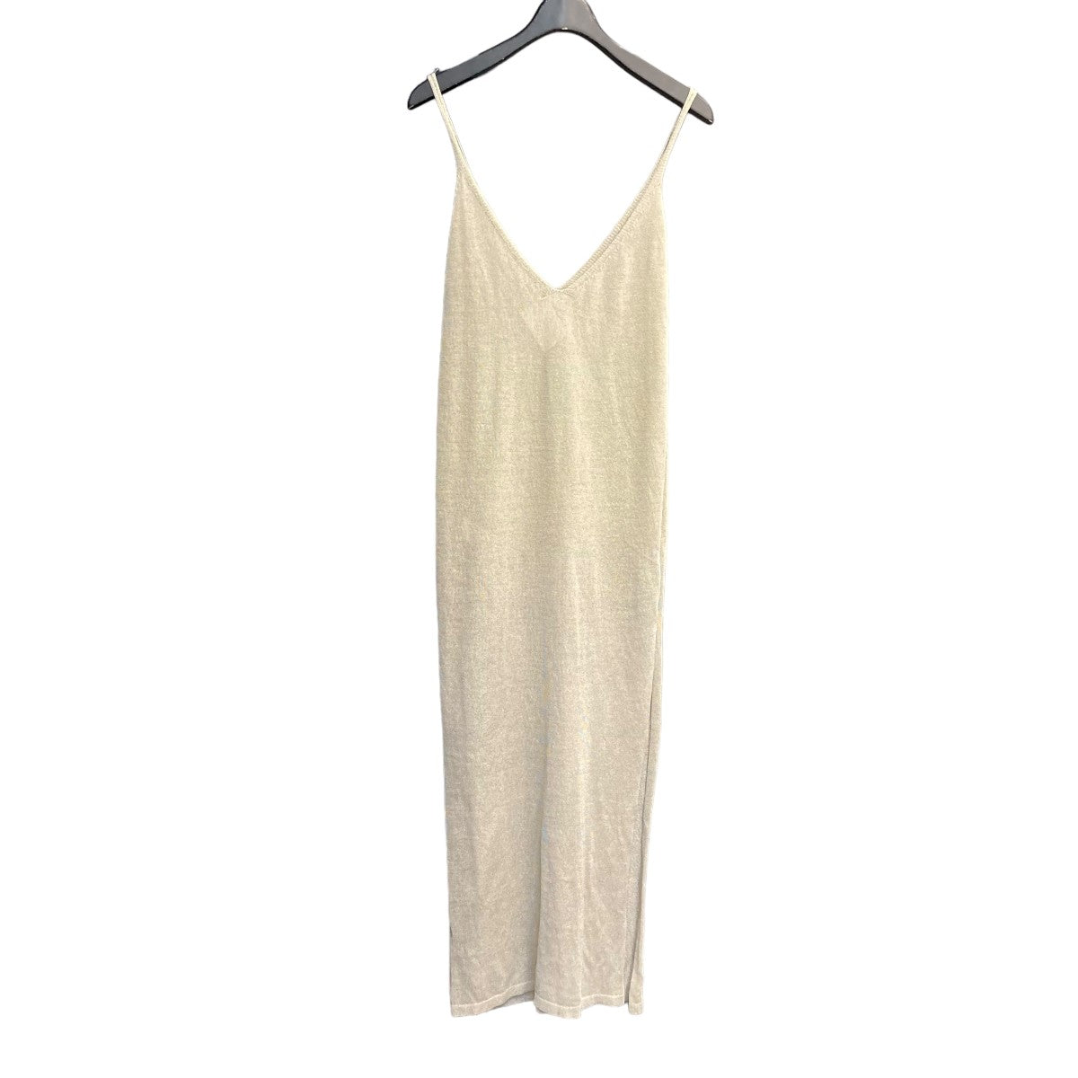 TAN(タン) ラメニットスリットキャミワンピースTN18SS036