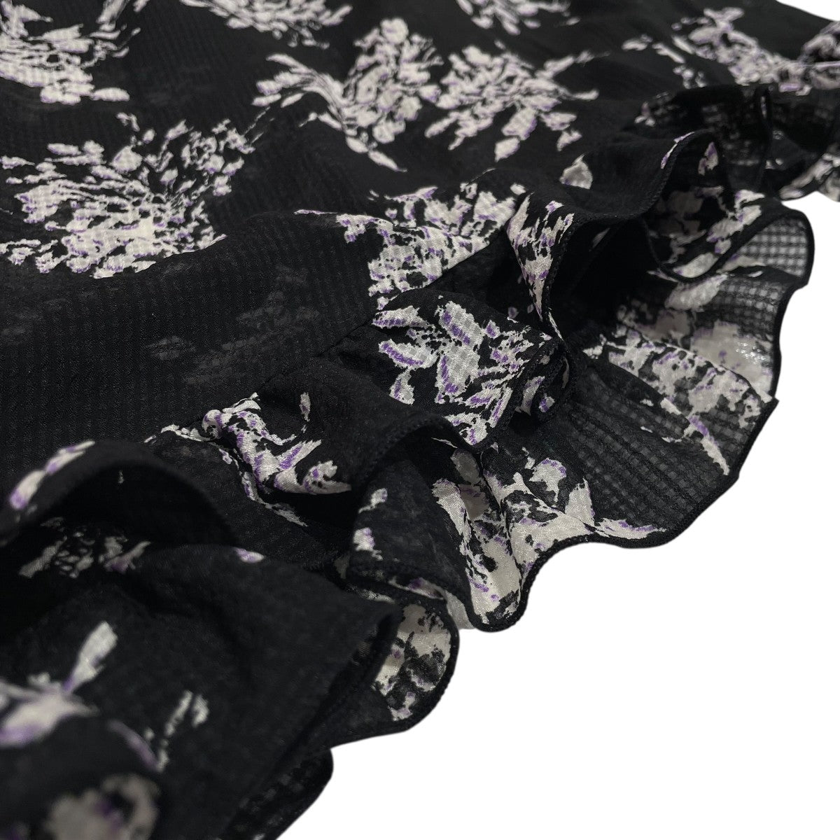 Her lip to Asymmetrical Floral Dress半袖ドレスHER1906030 古着・中古-5枚目のアイテム画像