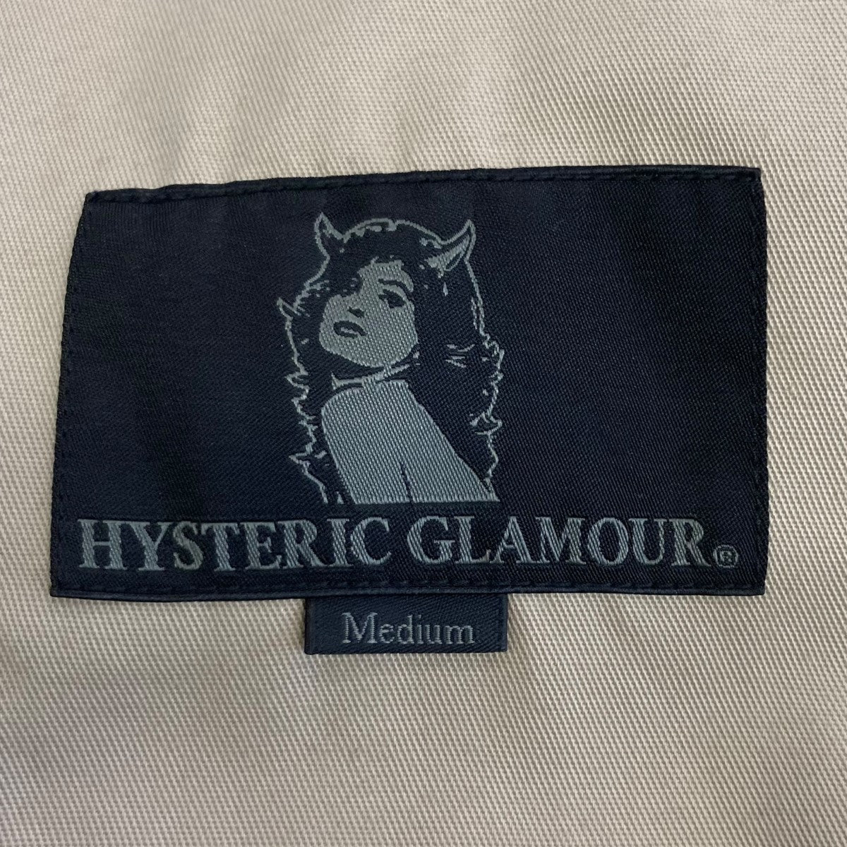 Hysteric Glamour(ヒステリックグラマー) ミリタリーシャツジャケット ベージュ サイズ M｜【公式】カインドオルオンライン  ブランド古着・中古通販【kindal】