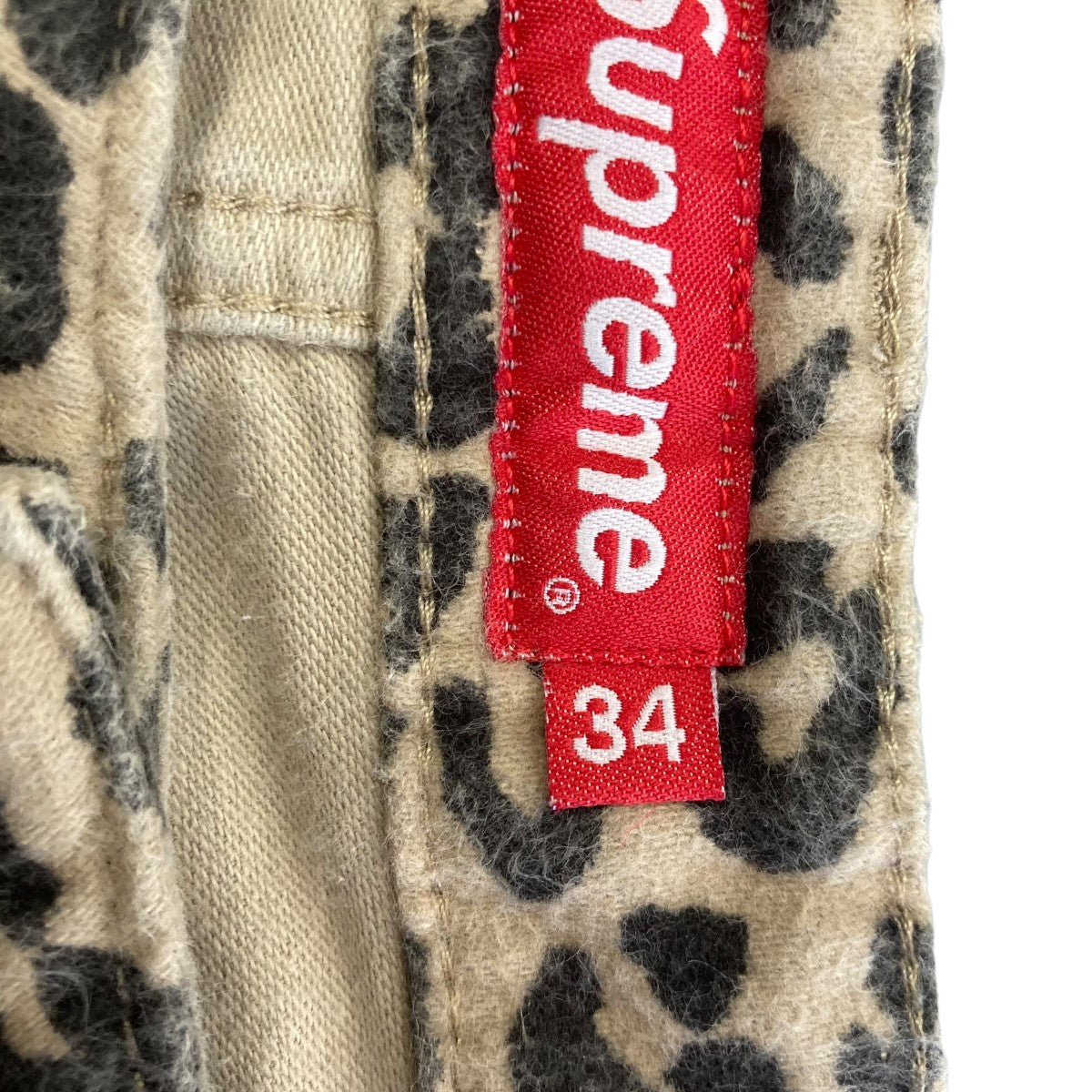 Supreme(シュプリーム) 22AWMOLESKIN DOUBLE KNEE PAINTER PANTSダブルニーレオパードパンツ ベージュ  サイズ 34｜【公式】カインドオルオンライン ブランド古着・中古通販【kindal】