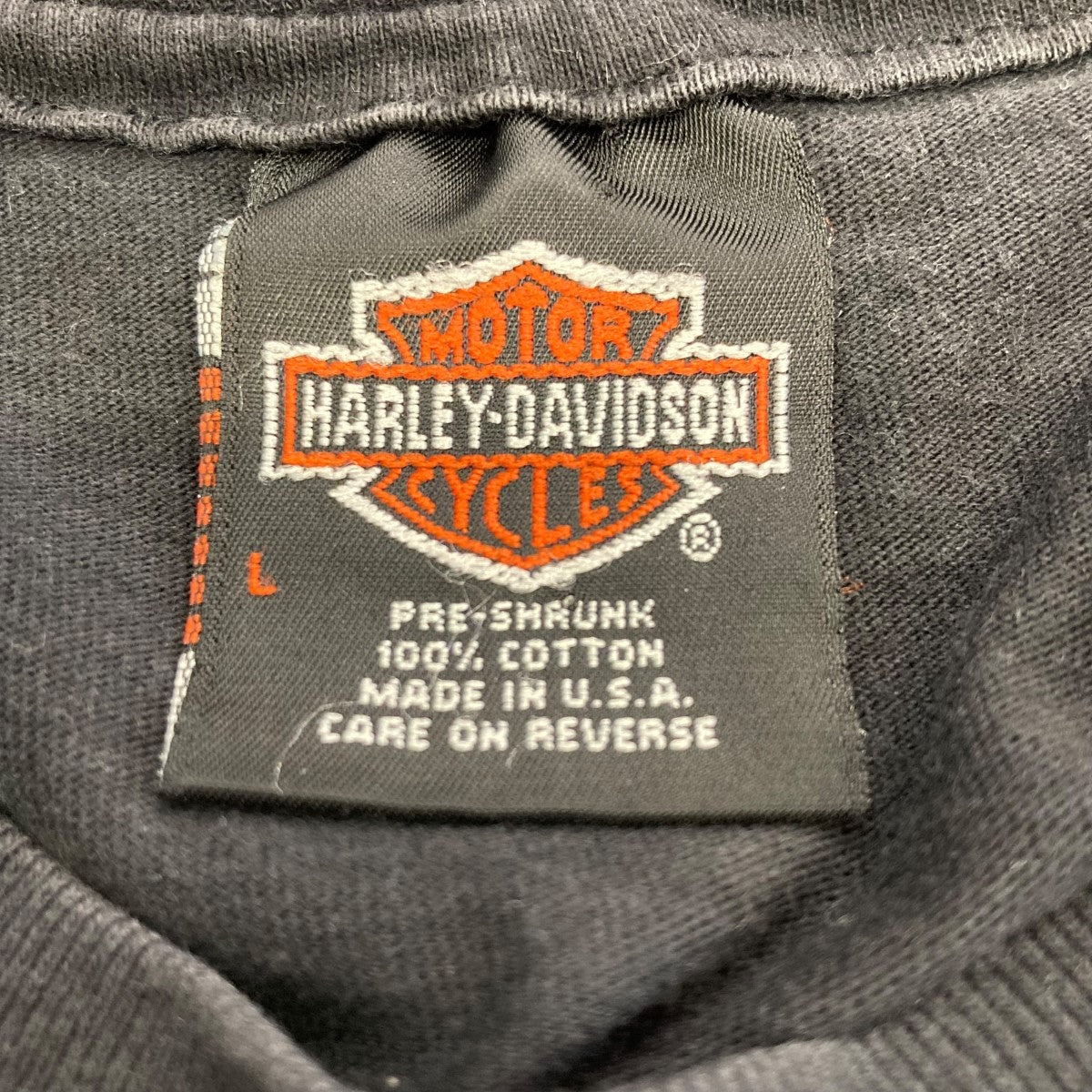 HARLEY-DAVIDSON(ハーレーダビッドソン) 90s シングルステッチプリントTシャツ ブラック サイズ  16｜【公式】カインドオルオンライン ブランド古着・中古通販【kindal】