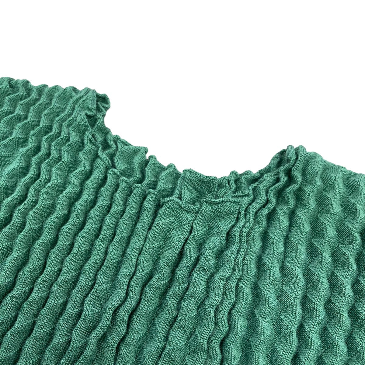 ISSEY MIYAKE(イッセイミヤケ) プリーツショートカットソーIM23KN272  