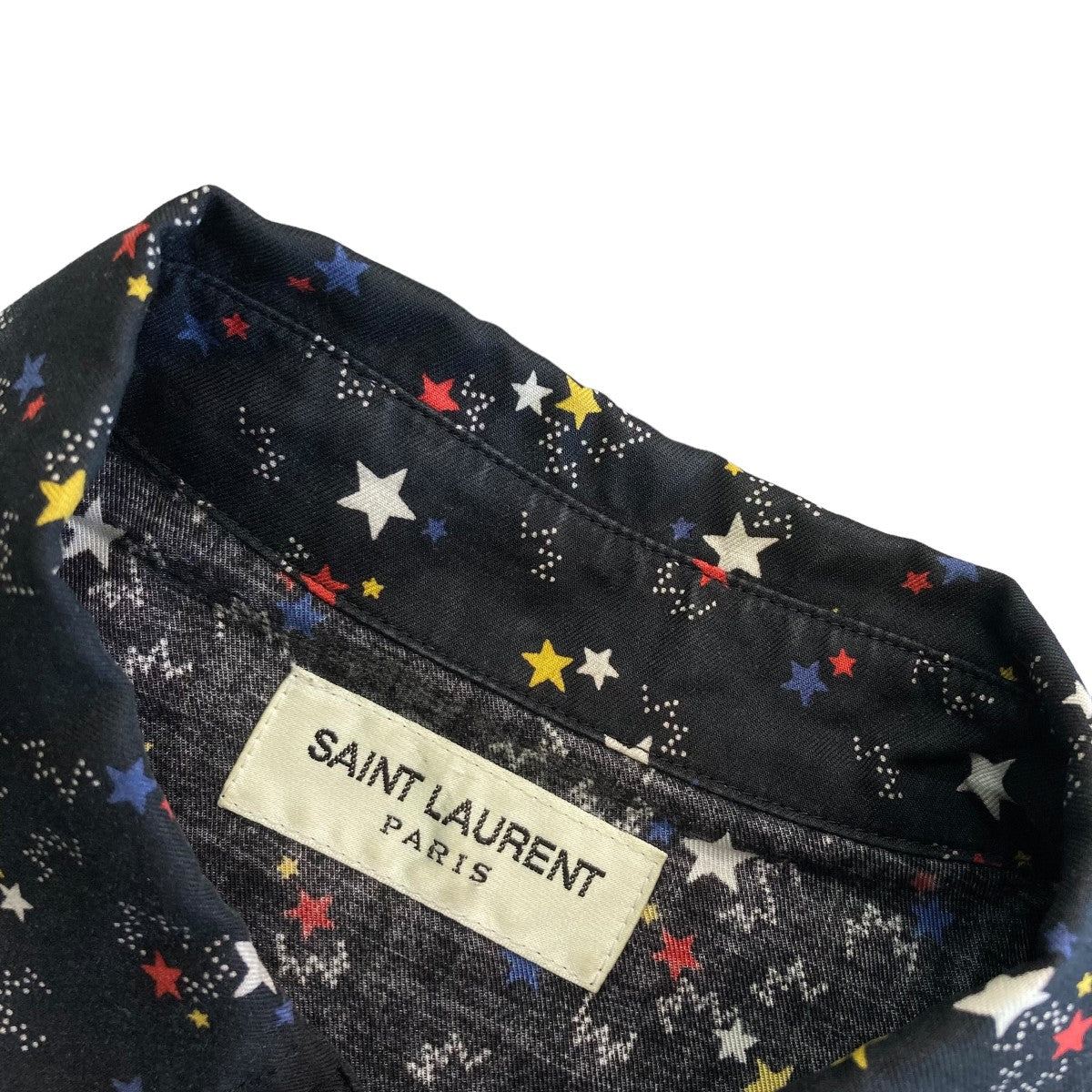 Saint Laurent Paris(サンローランパリ) 総柄ウエスタンシャツ597059 597059 ブラック サイズ  S｜【公式】カインドオルオンライン ブランド古着・中古通販【kindal】