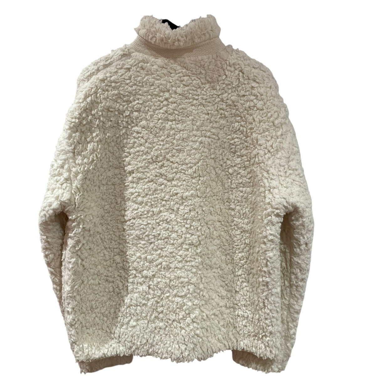 23AWSWEATSHIRT HN ZIP UPボアジャケットJ47GU0011