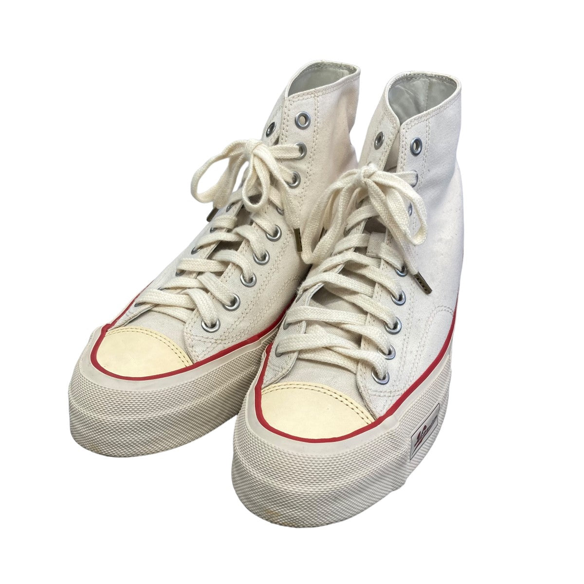 VISVIM(ビズビム) SKAGWAY HI PATTENハイカットスニーカー0121301001002 0121301001002 アイボリー  サイズ 27｜【公式】カインドオルオンライン ブランド古着・中古通販【kindal】