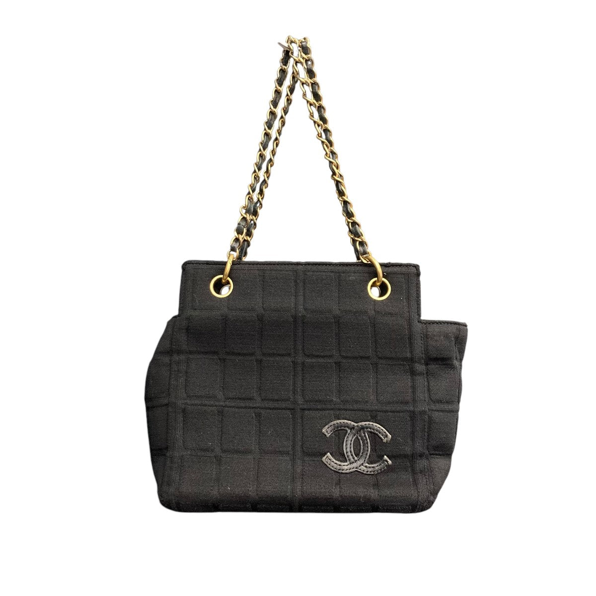 シャネルのチョコバー チェーンストラップハンドバッグです。 CHANEL 古着・中古 バッグ アイテム