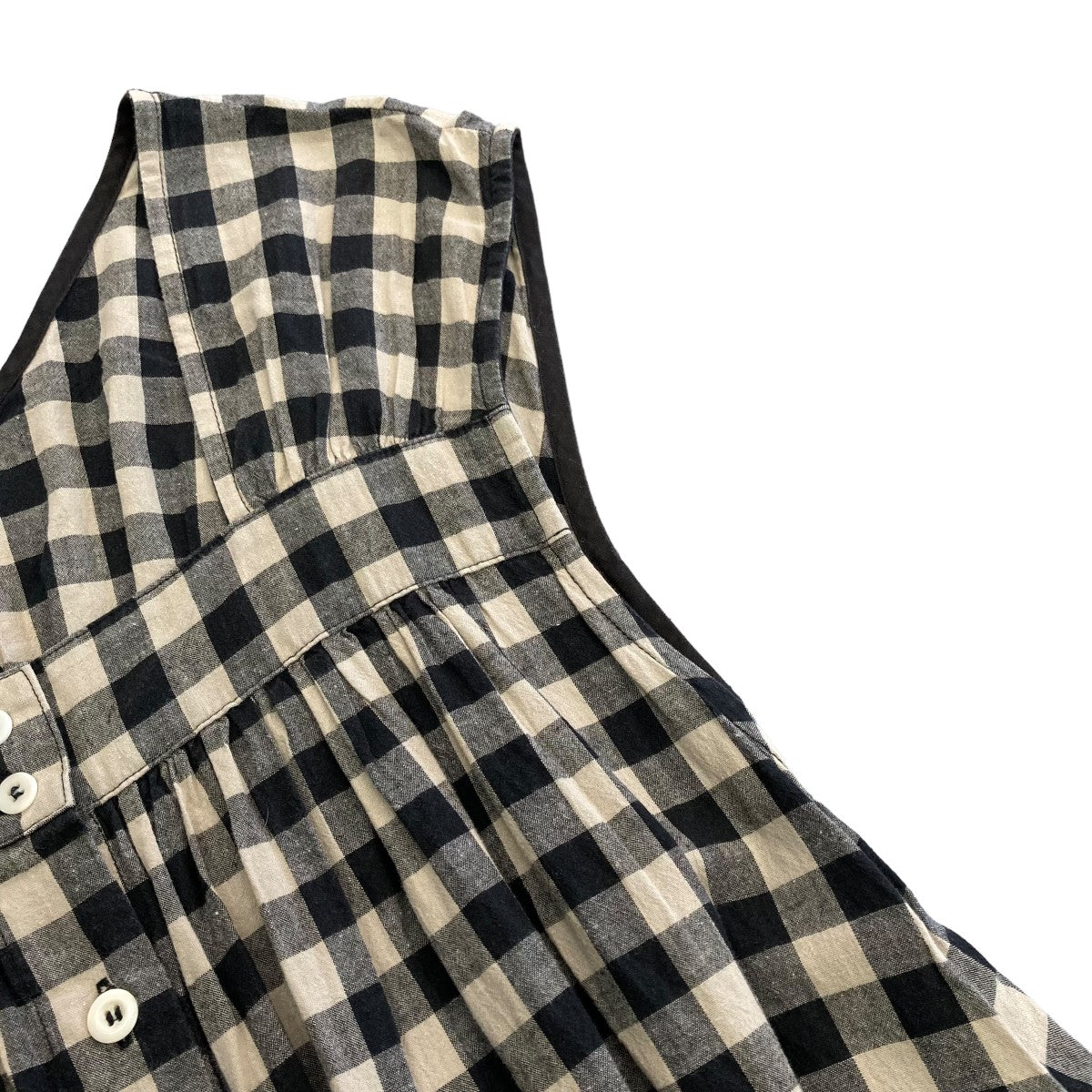nest Robe(ネストローブ) 23SSコットンリネンワッシャーギンガム