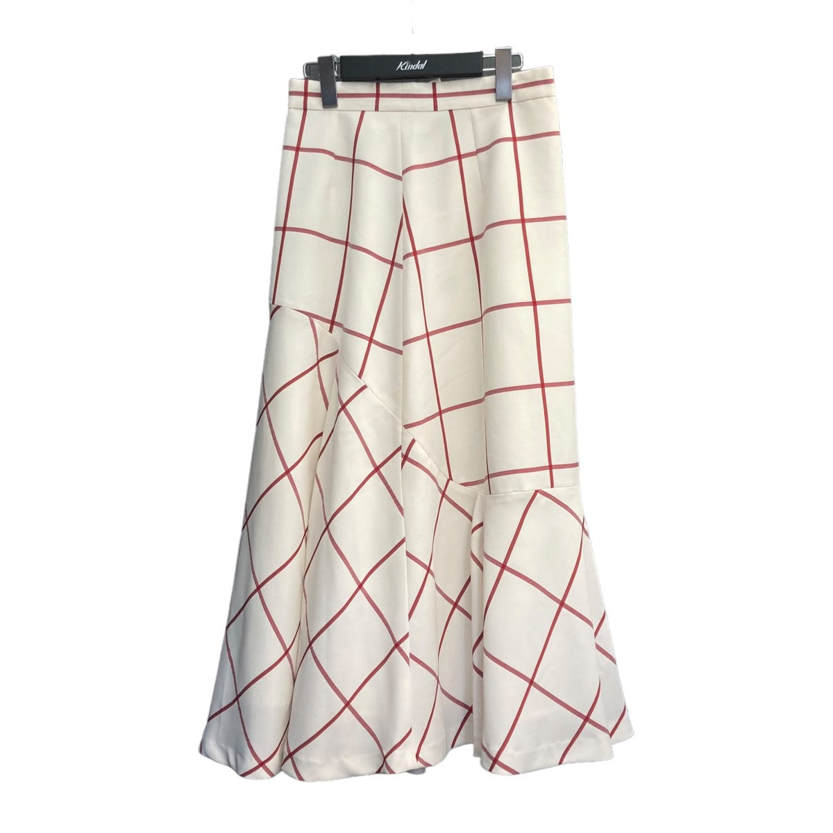 22AWジャガードビッグウィンドーペンスカートロングフレアスカート531-2220105