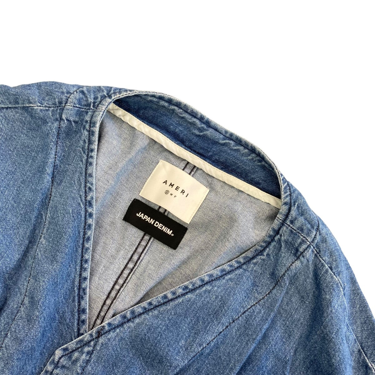 ジャパンデニムタック2wayドレスウエストタックデニムコート01120530880