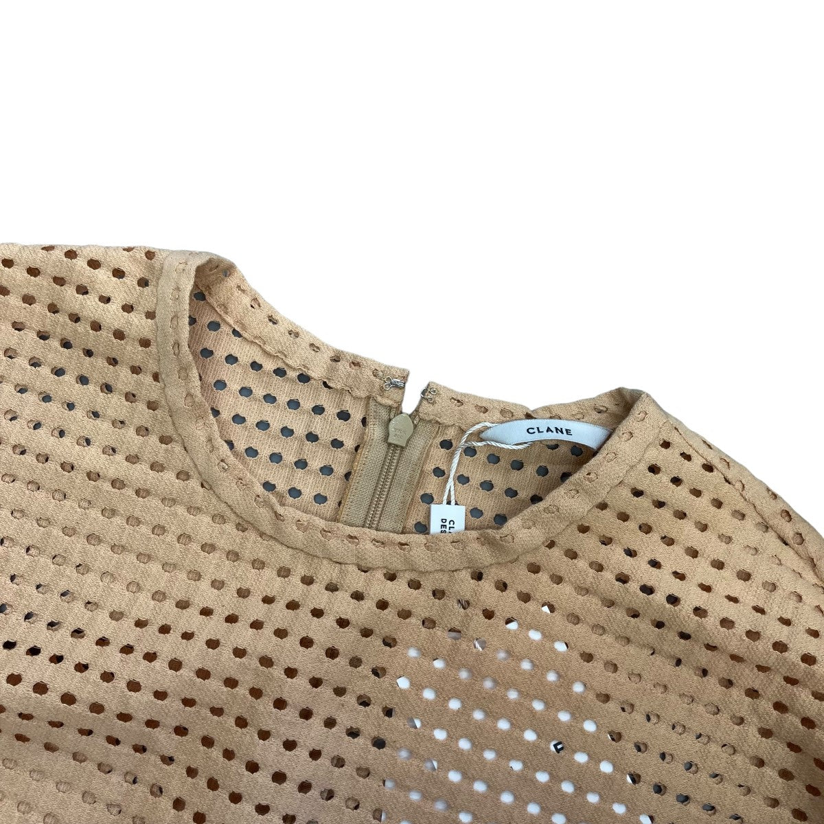 23SSDOT MESH 2WAY TOPSカットアウトメッシュトップス14122-4082