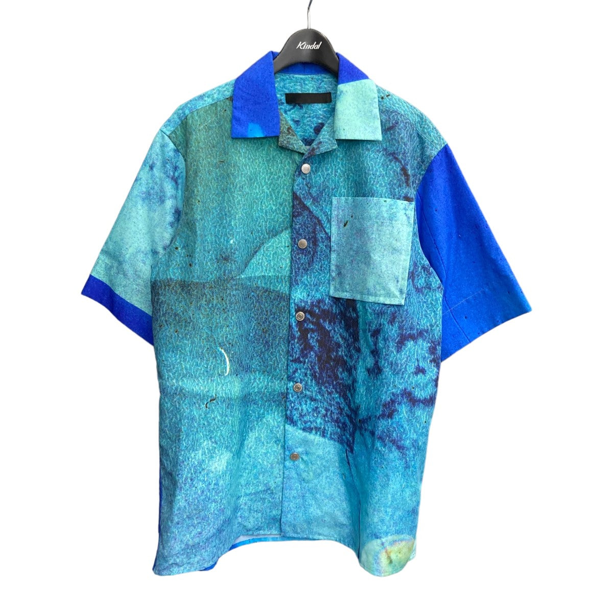23SSDY Drop Shoulder Half sleeve Shirt総柄半袖シャツ2301-YSH39-M110