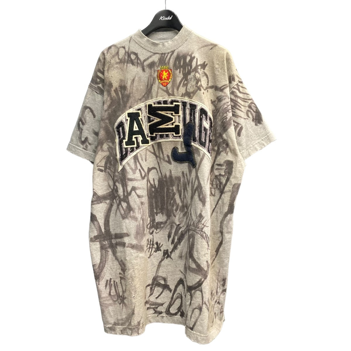 23SSTOVA7 1300 SkaterグラフィックワッペンTシャツ739028