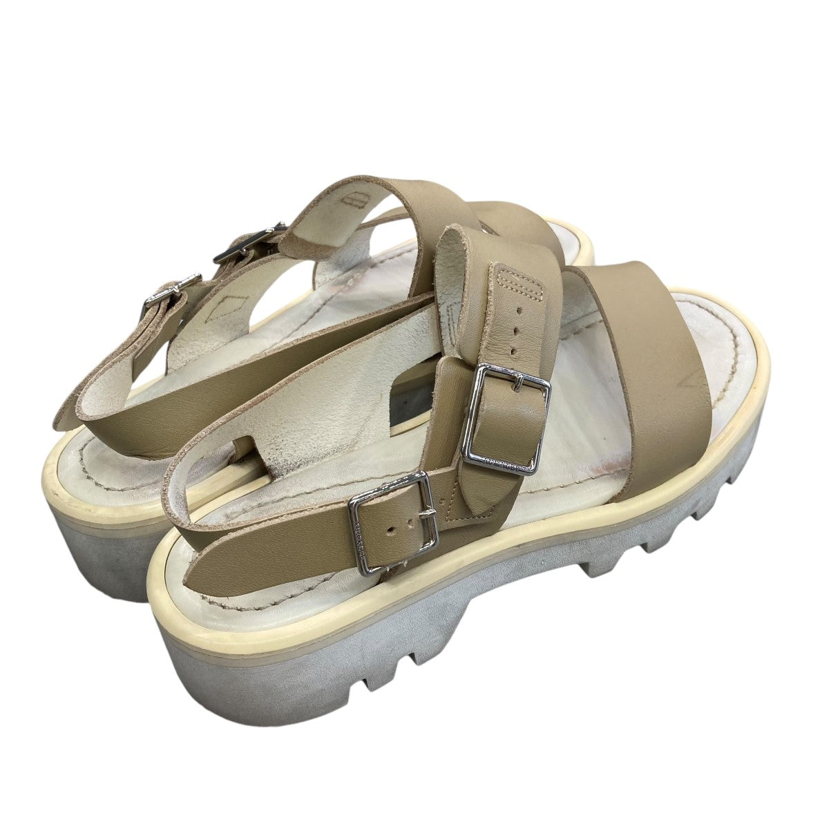 AURALEE Leather Belt Sandals Made By foot the coacherレザーベルトサンダル201202 古着・中古-2枚目のアイテム画像