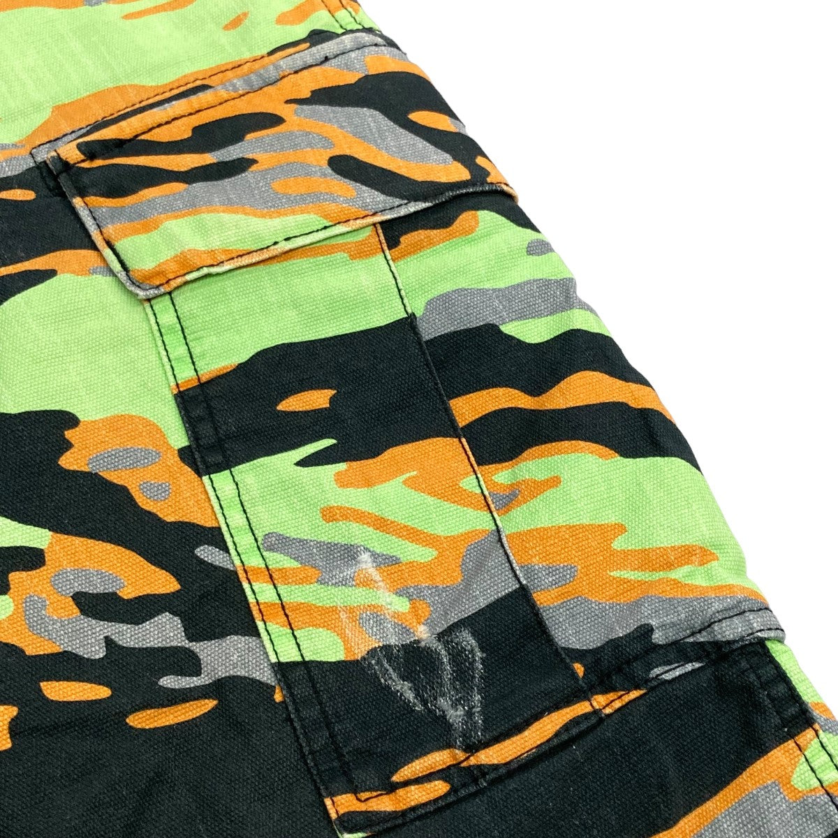 ERL(イーアールエル) CAMOUFLAGE CARGO PANTSダメージ迷彩カーゴパンツERL06-P001-P002-P003  ERL06-P001-P002-P003 イエロー サイズ M｜【公式】カインドオルオンライン ブランド古着・中古通販【kindal】