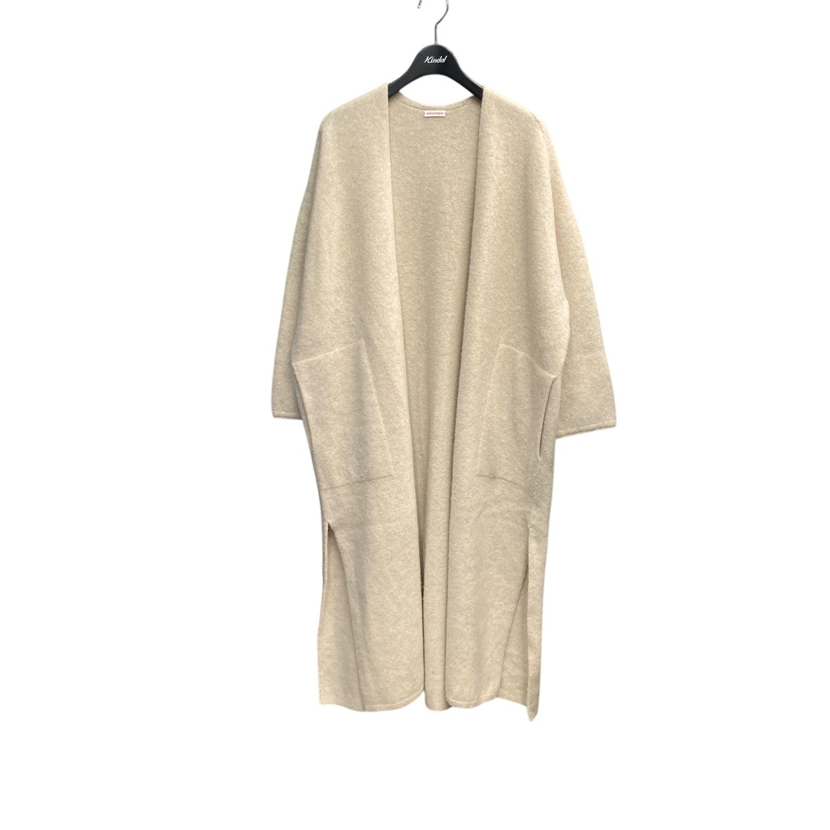 カシミヤ混ロングカーディガン7390 085-33071