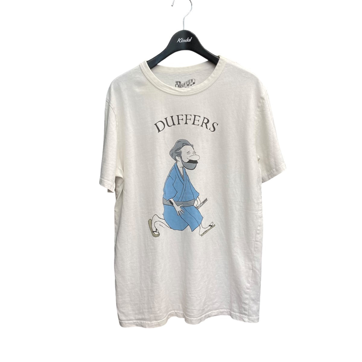 The DUFFER of ST．GEORGE クルーネックプリントTシャツ 古着・中古-1枚目のアイテム画像