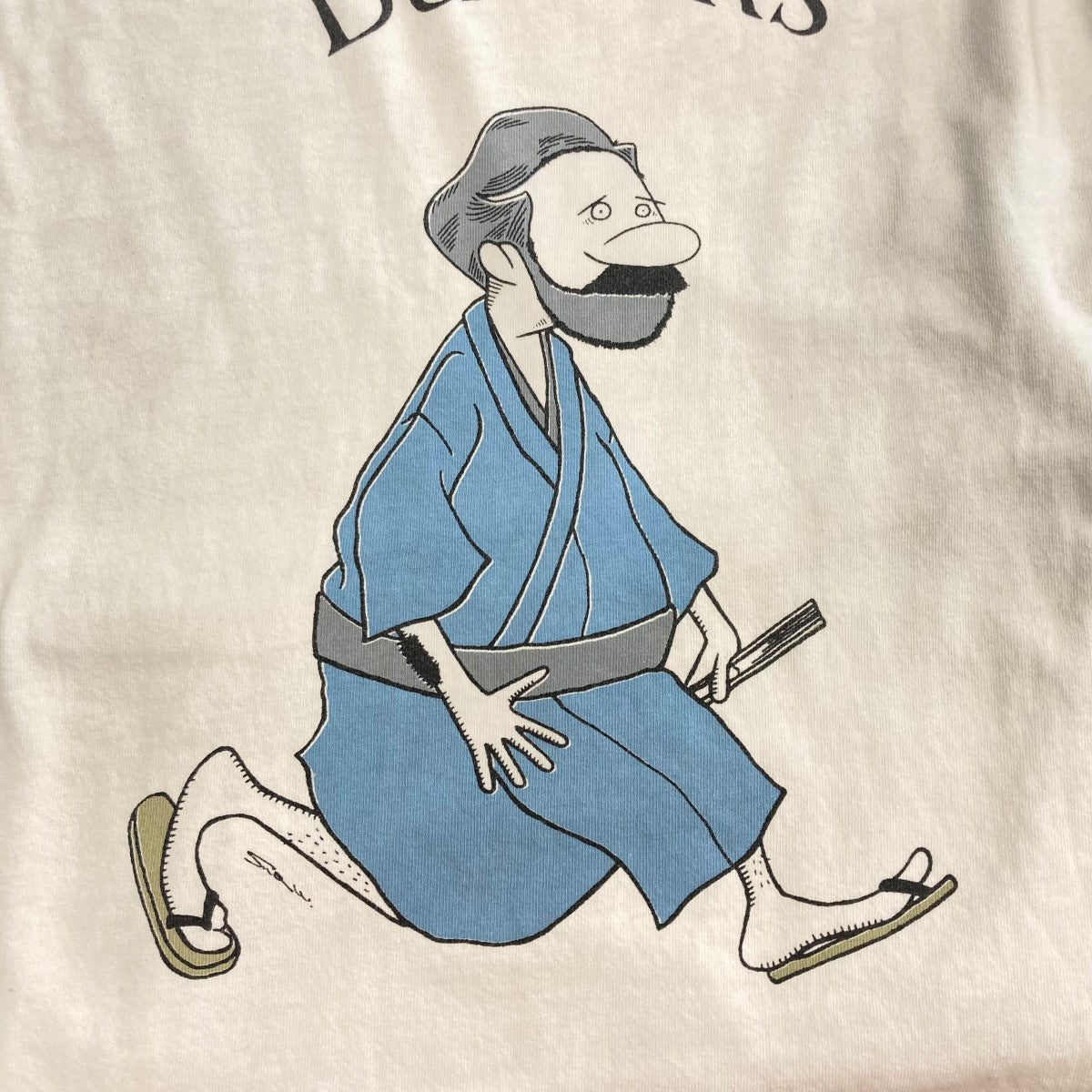 The DUFFER of ST．GEORGE クルーネックプリントTシャツ 古着・中古-6枚目のアイテム画像
