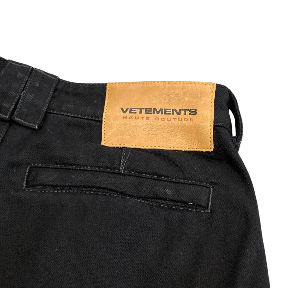 VETEMENTS(ヴェトモン) Big Shape Transformer Jeans3レングスカーゴ