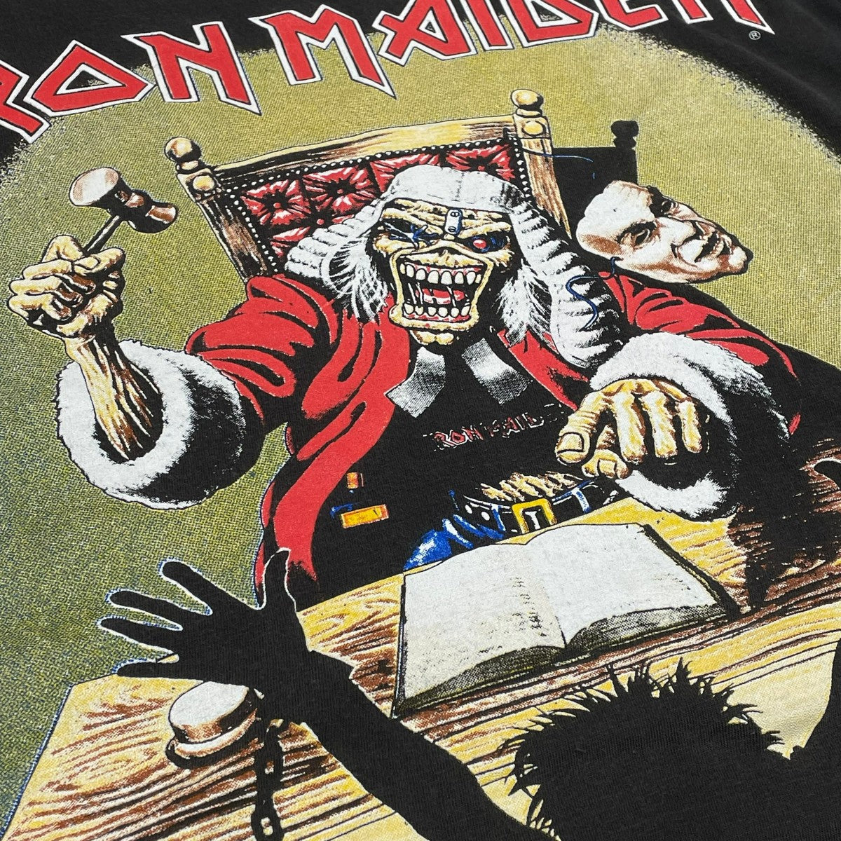 USED 90s IRON MAIDEN半袖Tシャツ 古着・中古-7枚目のアイテム画像