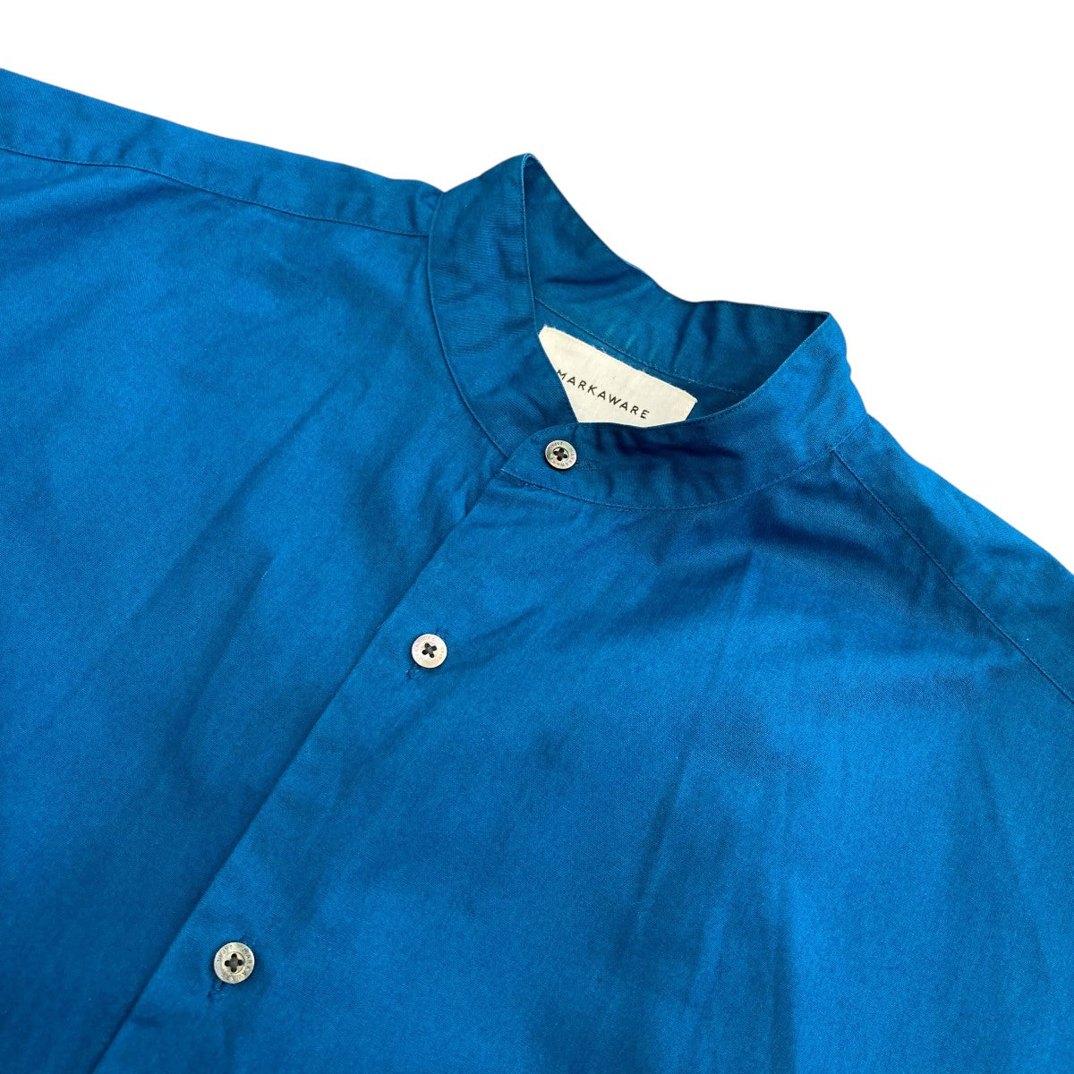 MARKAWARE (マーカウェア) COMFORT FIT BAND COLLAR SHIRT