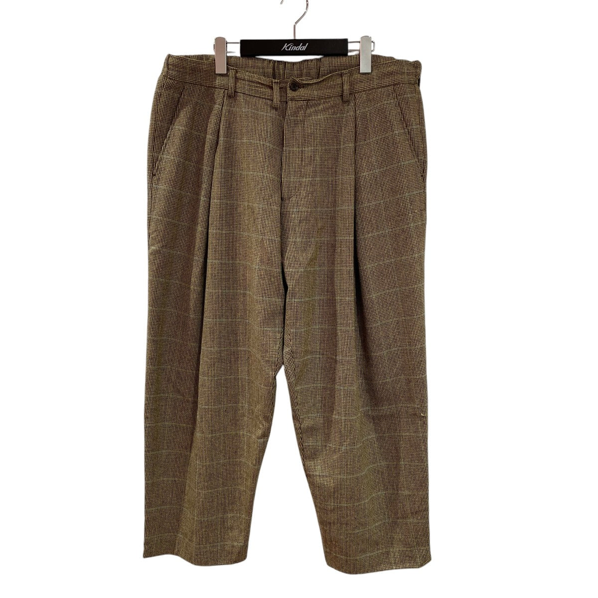 is-ness(イズネス) WOOL TUCK TROUSERSウールパンツ2020AWPT06-1