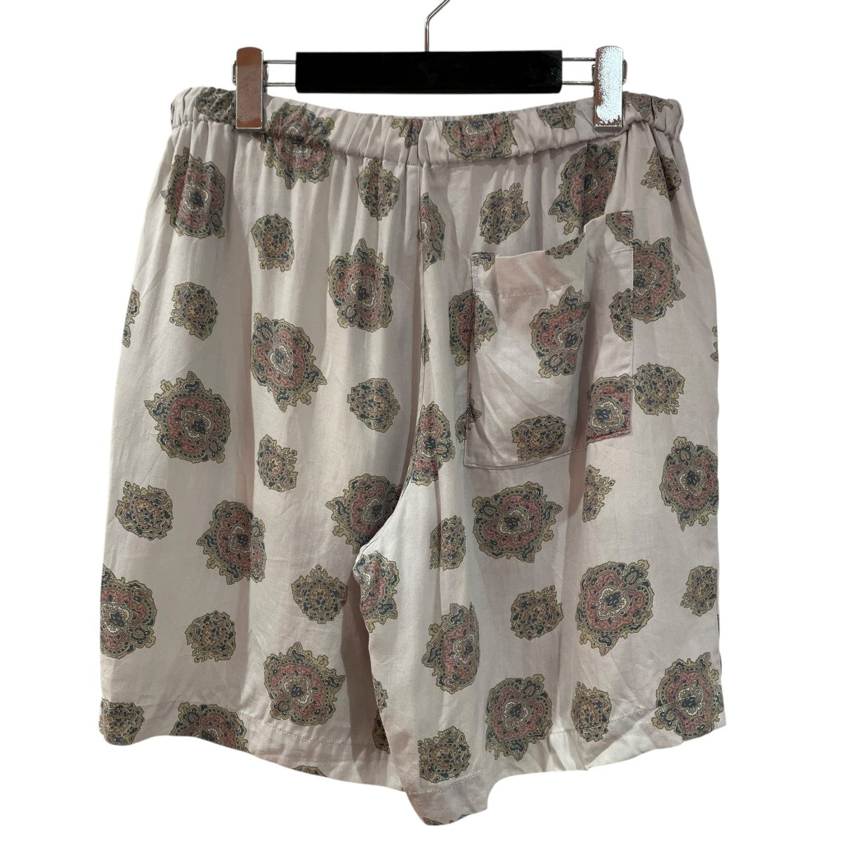 UNUSED ハーフパンツ UNUSED アンユーズド レーヨン ハーフパンツ ショートパンツ