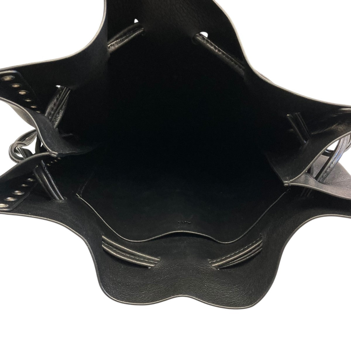 Aeta/DEER DOUBLE FACED TOTE L(BLACK)
