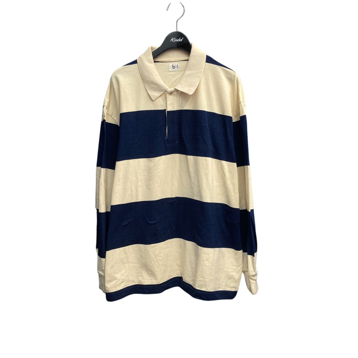 blurhms(ブラームス) ROOTSTOCK Wide Border Rugby Shirt
