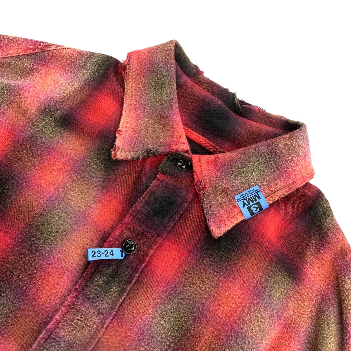 MIHARA YASUHIRO(ミハラヤスヒロ) 23AWVintage-like Check Shirt