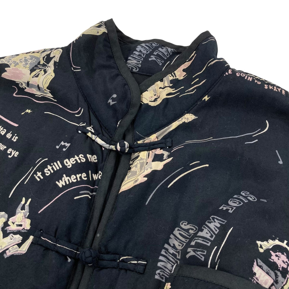 Porter Classic(ポータークラシック) ALOHA CHINESE JACKETチャイナジャケット ブラック サイズ  S｜【公式】カインドオルオンライン ブランド古着・中古通販【kindal】