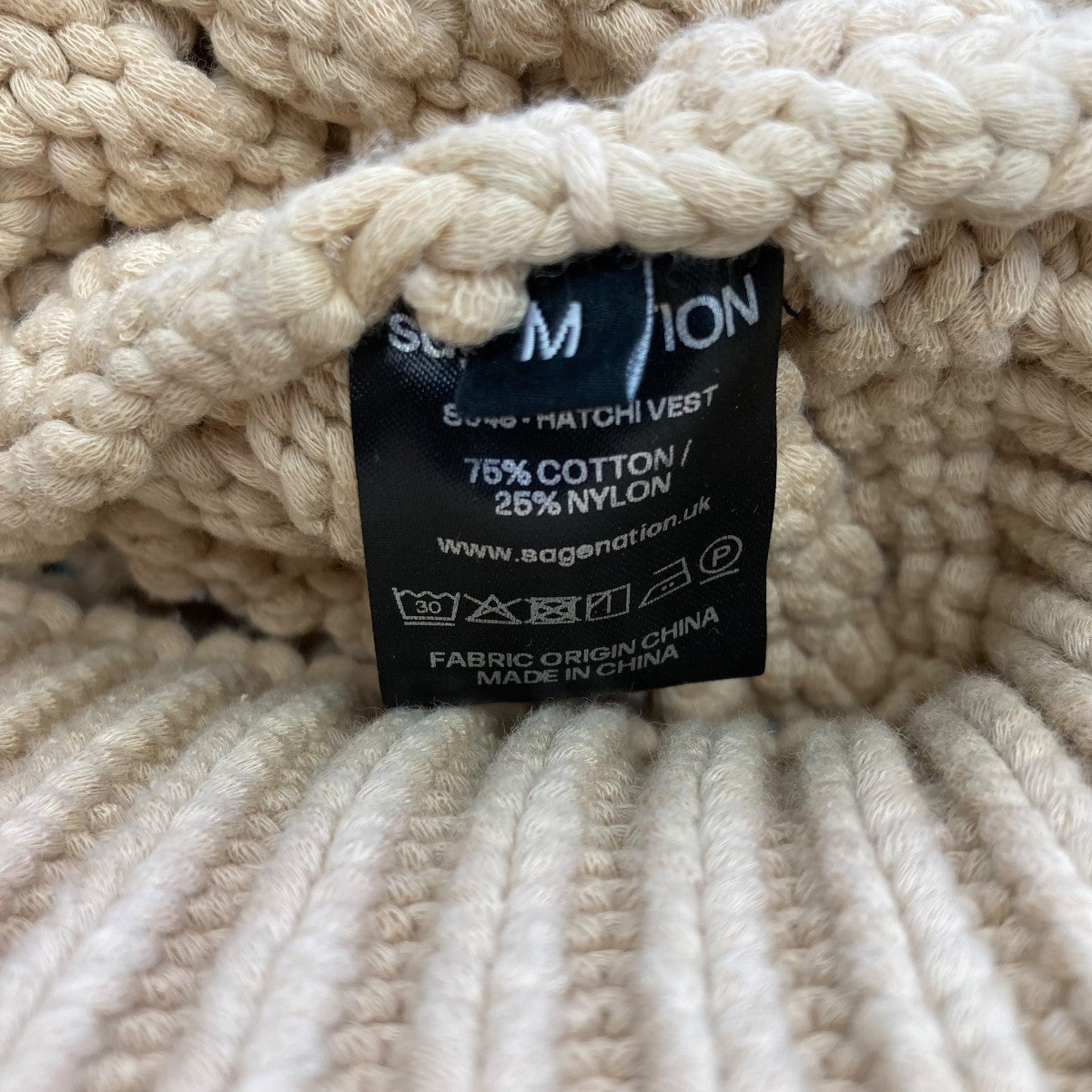 sagenation HATCHI VEST　S048 ネイビー　Mサイズ sagenation HATCHI VEST S048 ネイビー Mサイズ m92456911996_1.jpg