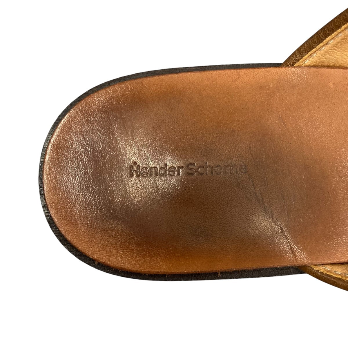 Hender Scheme(エンダースキーマ) cheakレザーシューズdi rs chk di rs chk ブラウン サイズ 5｜【公式】カインドオルオンライン  ブランド古着・中古通販【kindal】