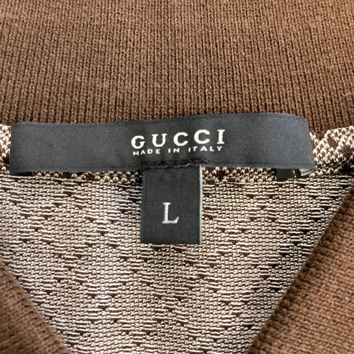 GUCCI(グッチ) ポロシャツ243878 X3526 243878 X3526 ブラウン GUCCI(グッチ) ポロシャツ243878 X3526 243878 X3526 ブラウン