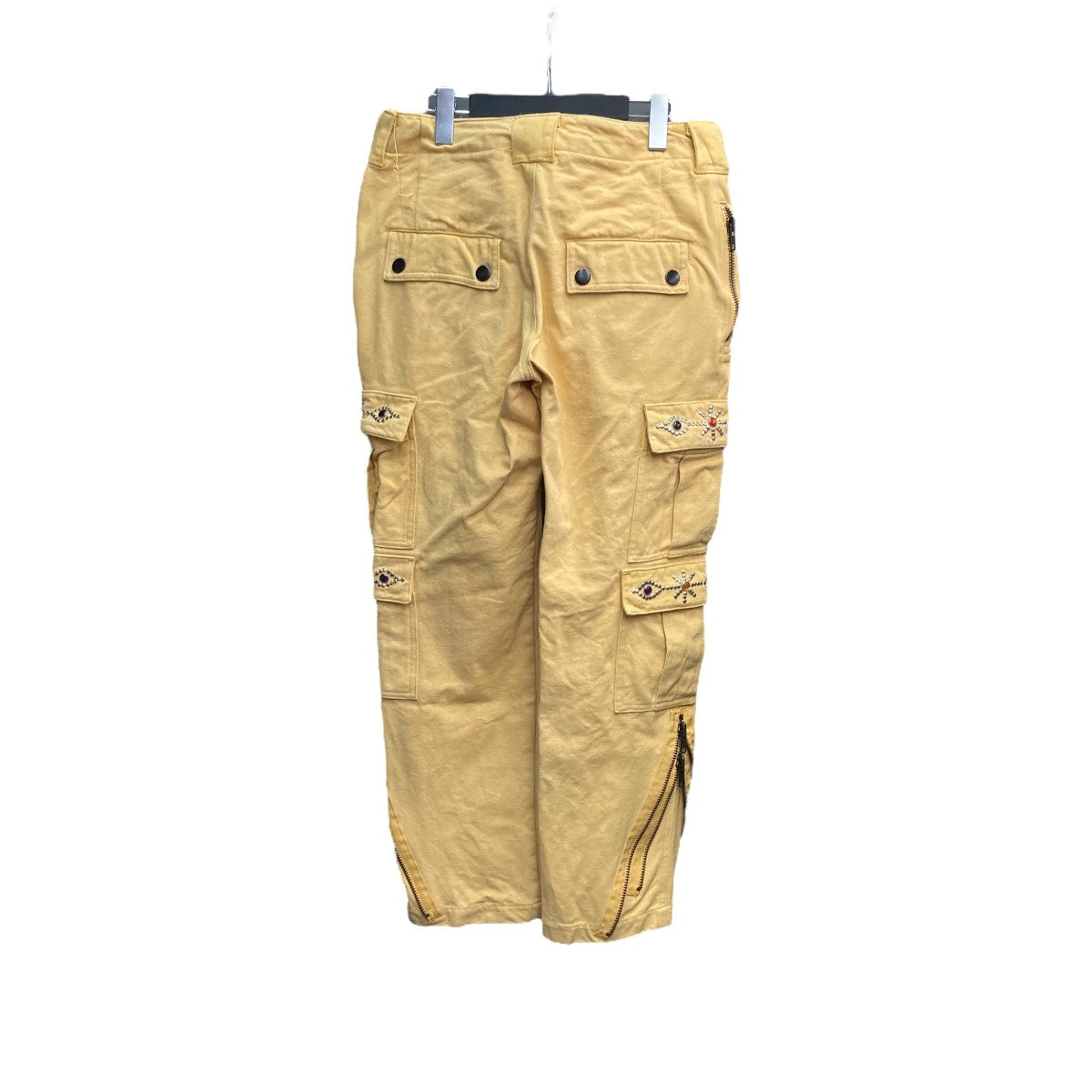 SKINS(スキンズ) CRYSTAL STUDS CARGO PANT イエロー サイズ 2｜【公式】カインドオルオンライン  ブランド古着・中古通販【kindal】