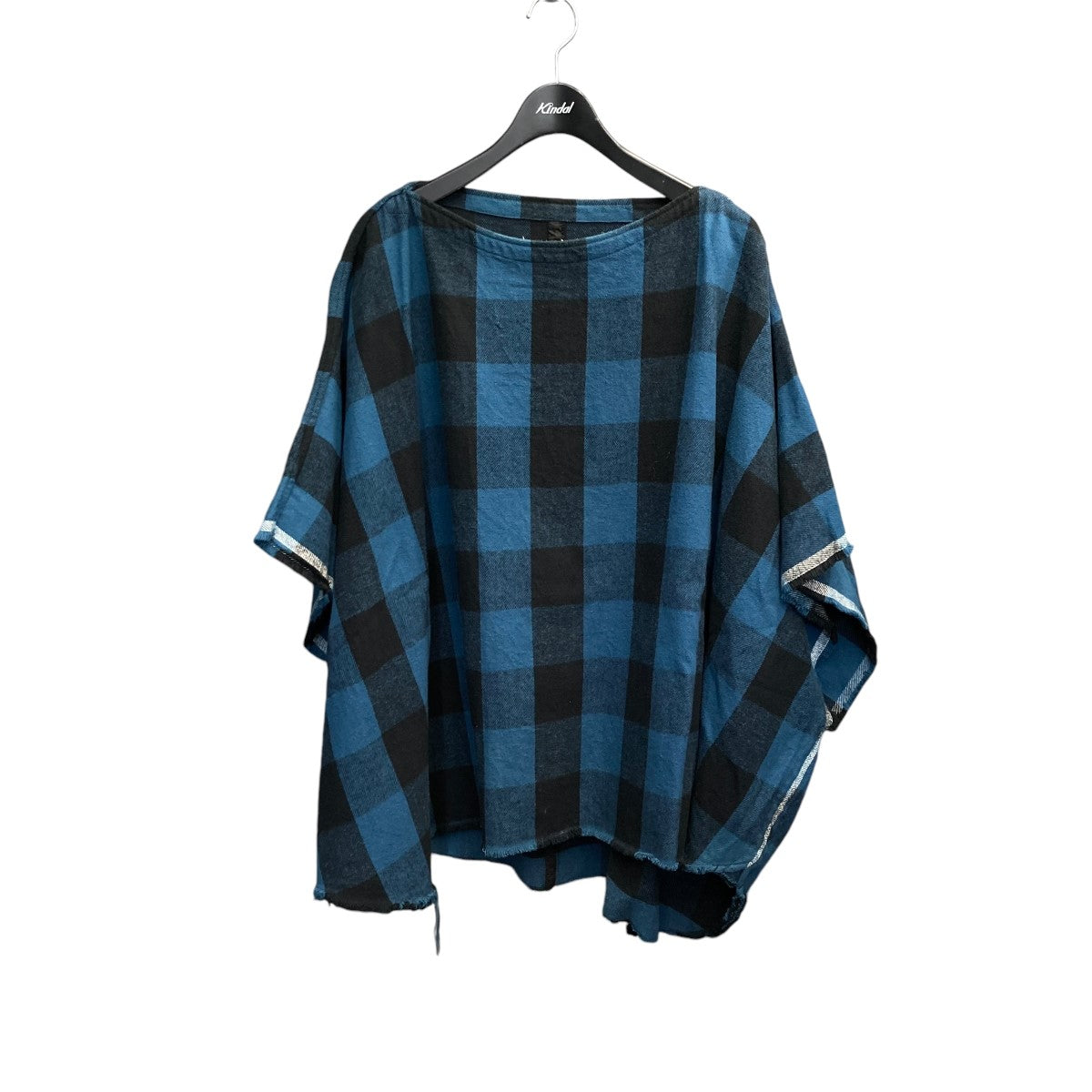 15AWponcho shirt buffalo ssスラッシュドネックシャツ0010AW15