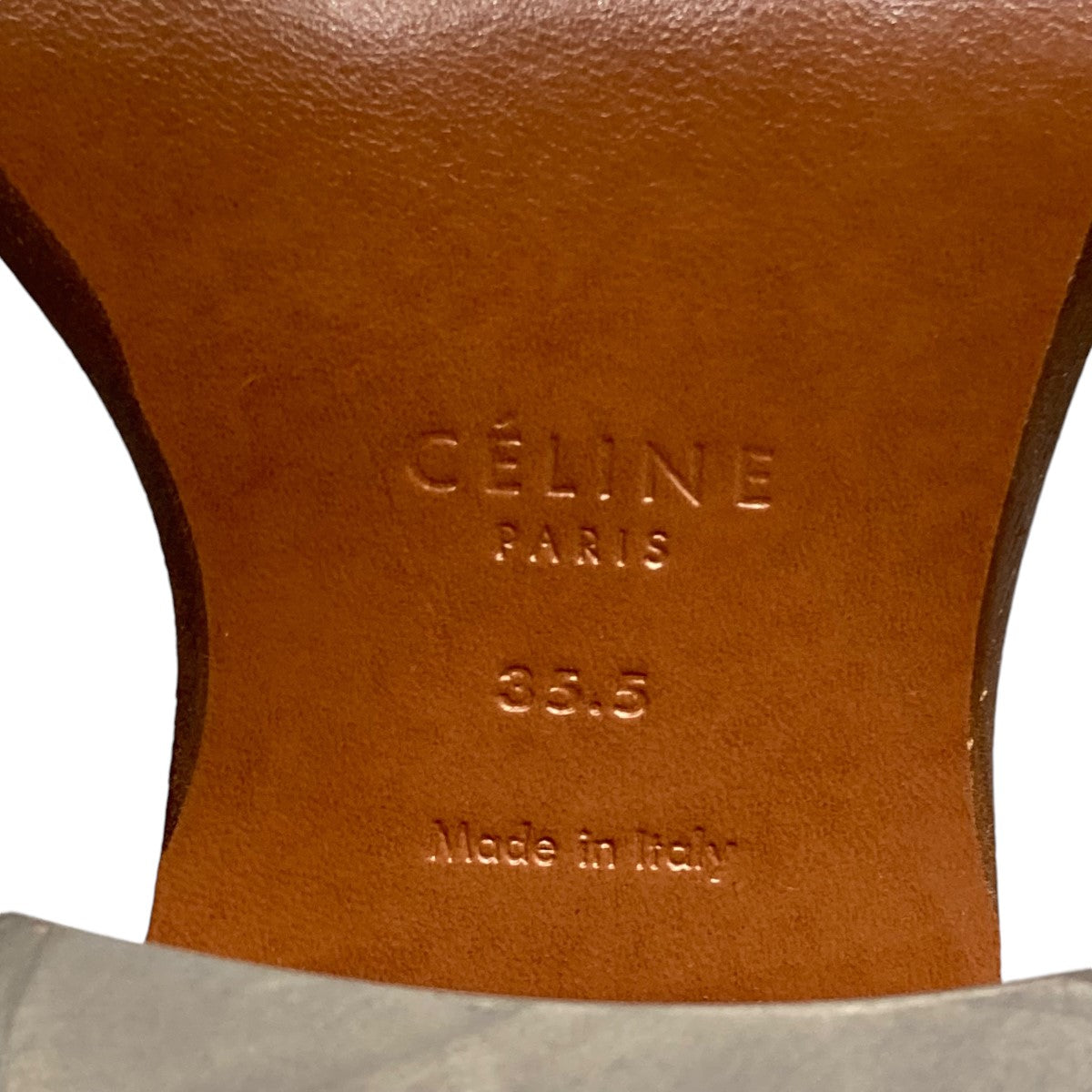 CELINE(セリーヌ) ポインテッドトゥヒールシューズ ホワイト